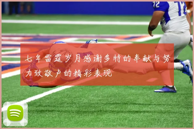 七年雷霆岁月感谢多特的奉献与努力致敬卢的精彩表现